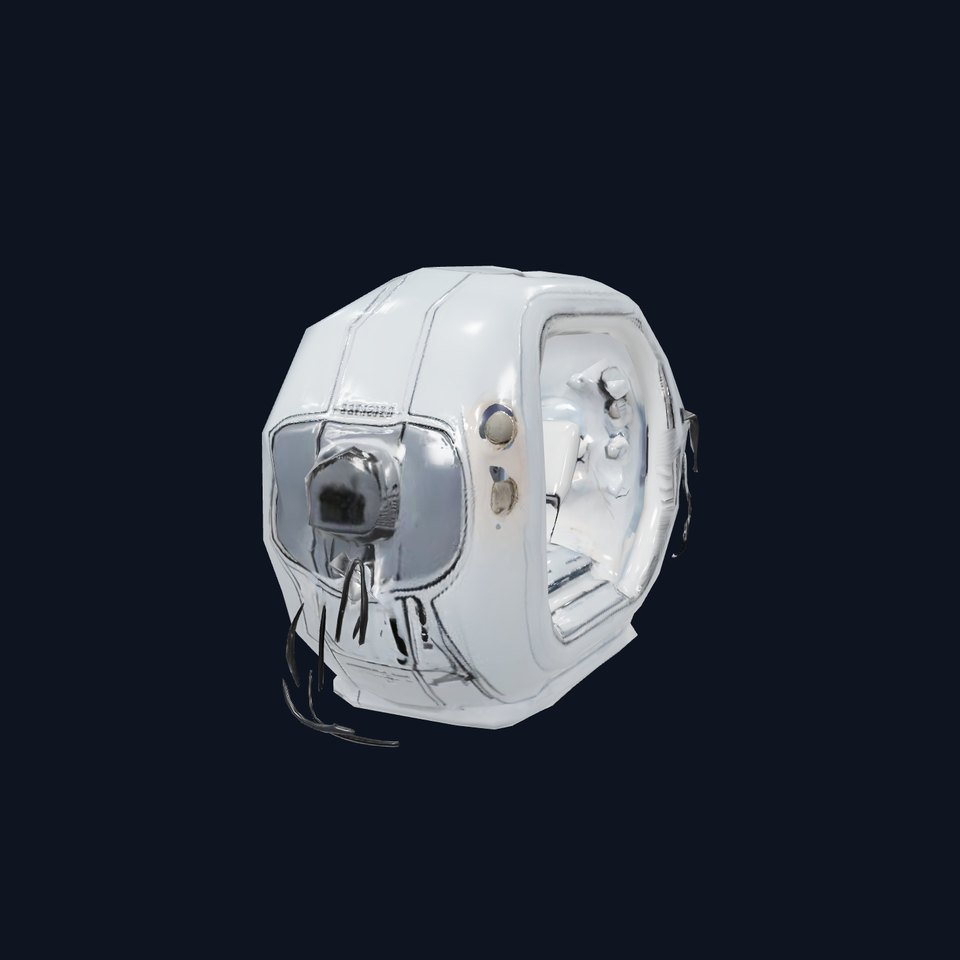 Futuristic Medical Chamber Model Pack